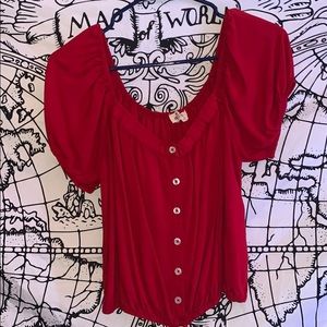 off the shoulder top